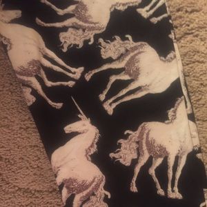 Super Rare LuLaRoe Actual Unicorn Leggings OS