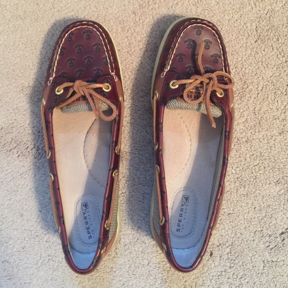 Sperry Top Sider Shoes with Anchors ⚓️