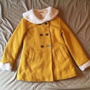 Tulle Yellow Coat