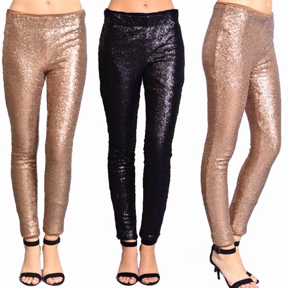 Sequin leggings