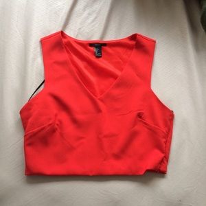 Red Crop Top