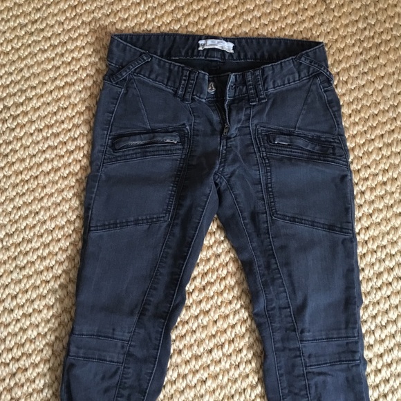 Free People gray skinny jeans
