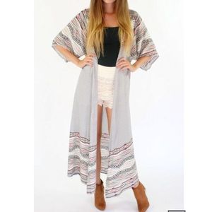 Aztec Maxi Caridgan