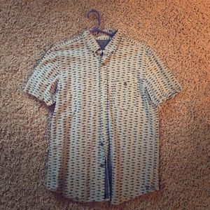 Short sleeve American Eagle button up casual