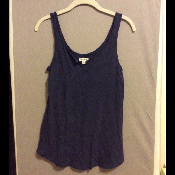 American Eagle Navy Blue Tank Top
