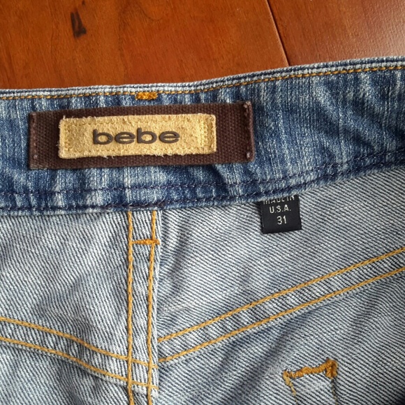 Bebe Denim blue jeans, size 31 - Picture 3 of 4