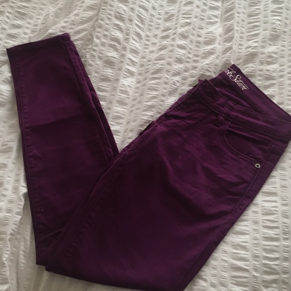 Purple skinnies