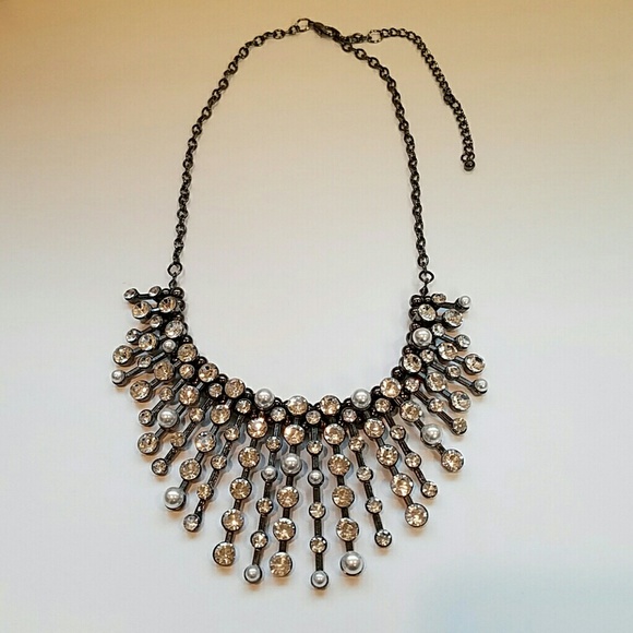 Gem studded necklace