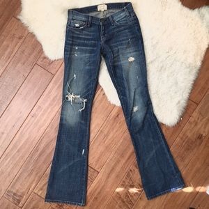Current Elliot denim jeans worn 2x's