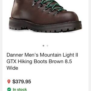Danner Mountain lites II Outdoor boots 10