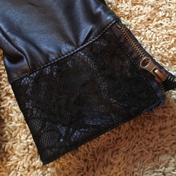 Leather Crop Jacket - Picture 2 of 3