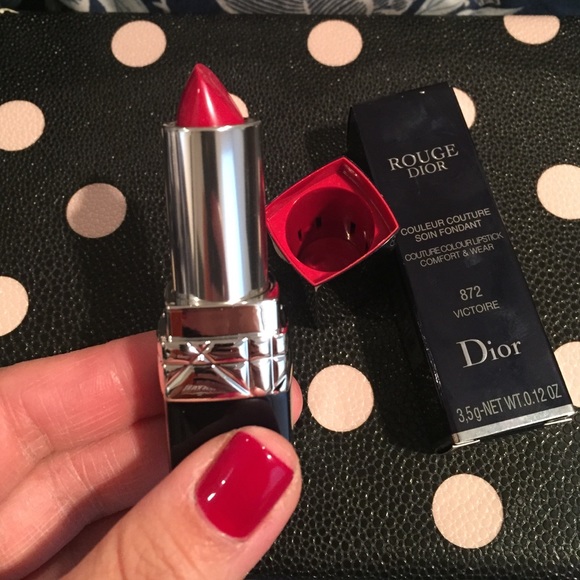 Dior Rouge Dior Lipstick 872 Victoire NIB! - Picture 4 of 4