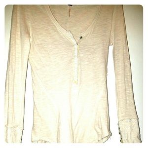 Free people L/S top