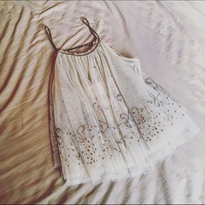 Free People Sheer Tank Top