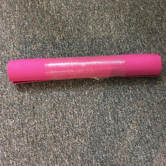 Pink yoga mat