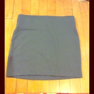 BCBGeneration Stone Blue Mini Skirt