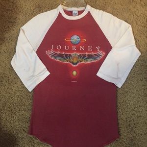 journey baseball tee