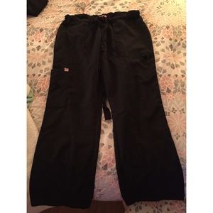 Black Scrub Pants