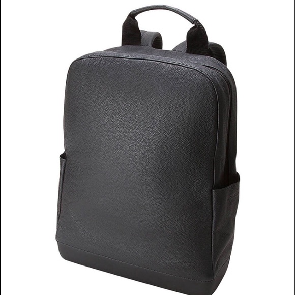 Moleskine leather backpack