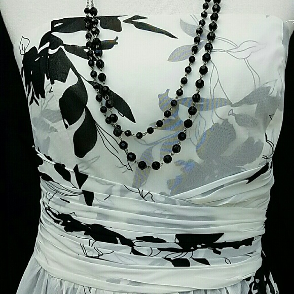 WHBM Silk Chiffon Dress - Picture 2 of 3