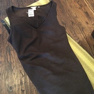 NWT J Crew wool/ cashmere brown dress!