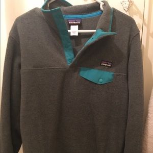 Womens Medium Synchilla Grey Fleece