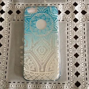 Ombré blue/white case