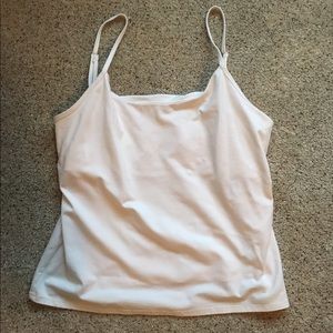 New York and Co White Cami XL