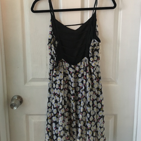 Sundress with back caging