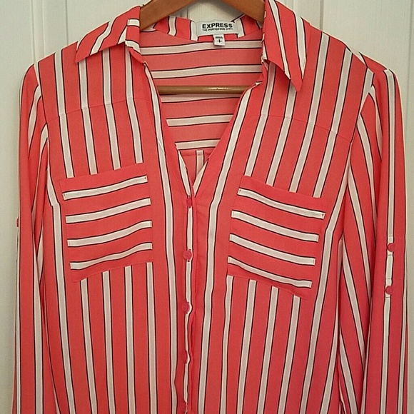 Express Button Up Blouse