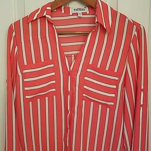 Express Button Up Blouse