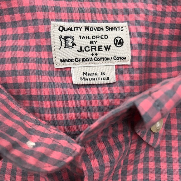 J.Crew washed shirt in mini-gingham - Picture 2 of 3