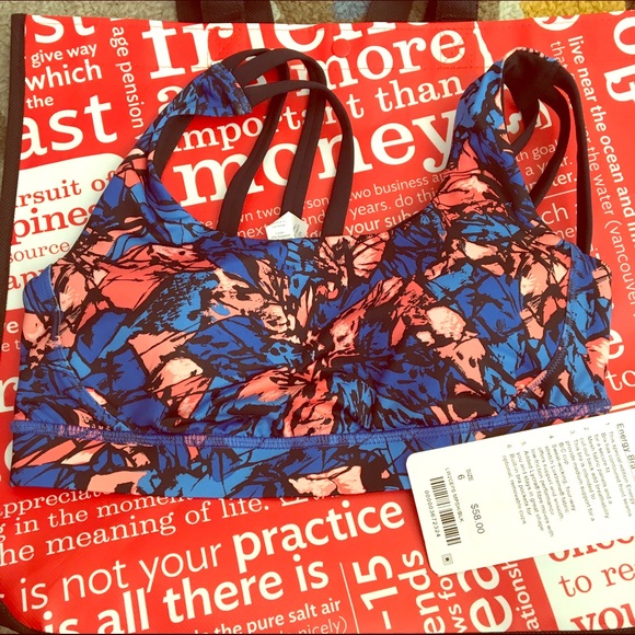 Lulu lemon energy bra exhale