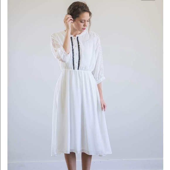 NWOT Embroidered Dress