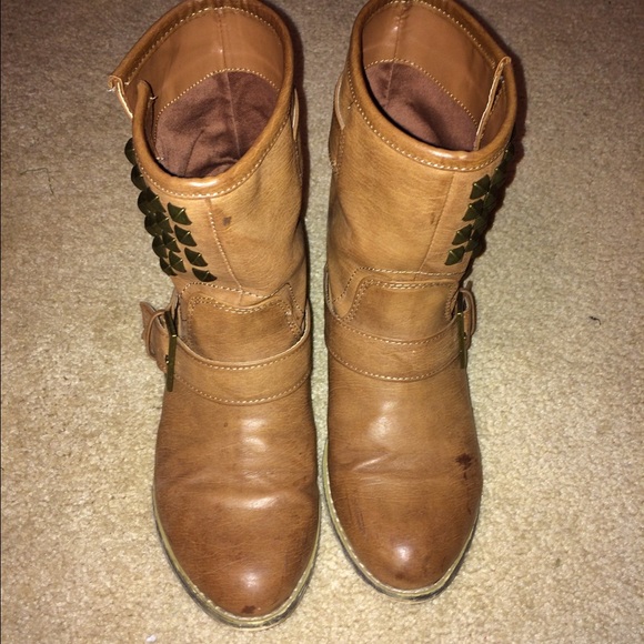 Forever 21 light brown booties