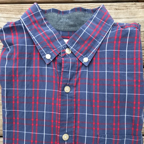 J.Crew washed shirt in plaid