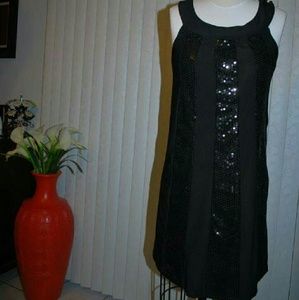 Little Black Sparkly Cocktail Dress