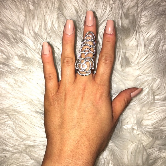 Crystal Rose High Ring