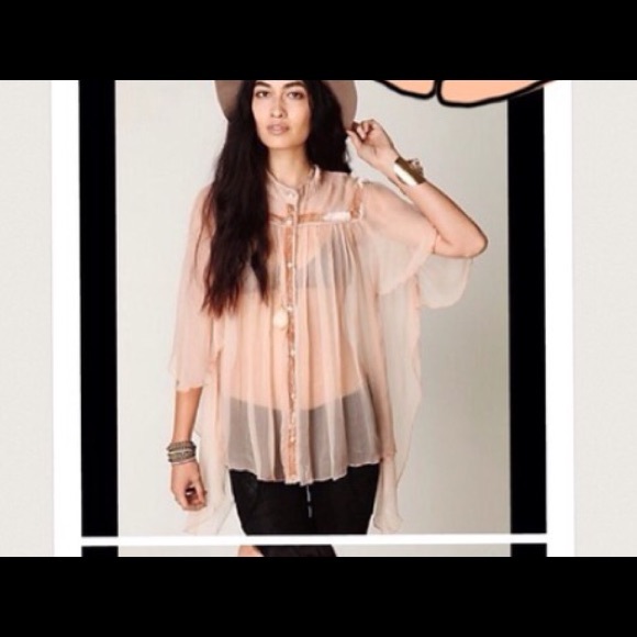 Free people flowing blouse