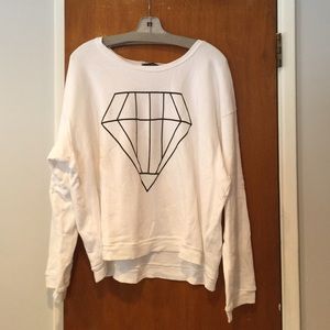 WILDFOX White Diamond Sweater