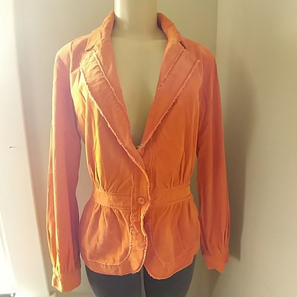 🔥SUSANA MONACO🔥 CORDUROY BLAZER - Picture 1 of 8