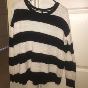 Stripe sweater