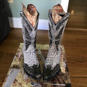 ❌SOLD❌Old Gringo Animal Print Cowboy Boots❌SOLD❌