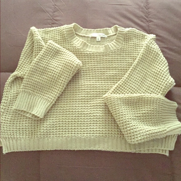 Cropped sweater