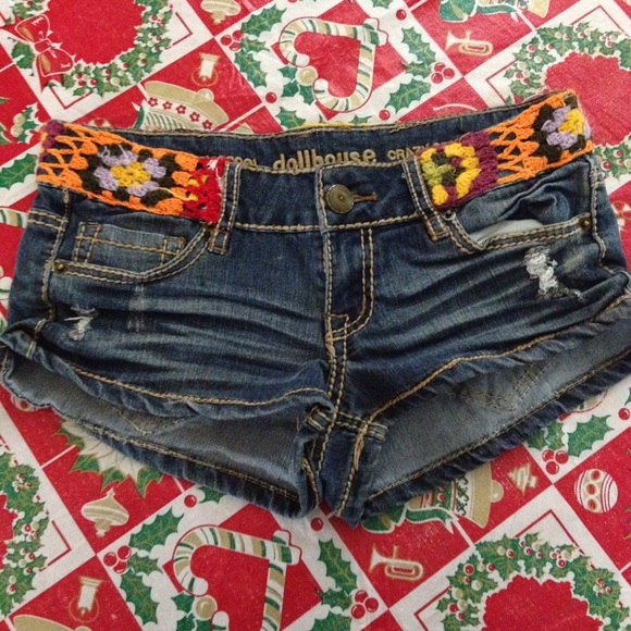 Doll house Crazy,Sexy,Cool Jean shorts