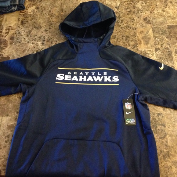 Men's Seahawks Official On Field Hoodie.