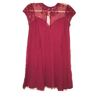 Urban Outfitters Maroon Dress