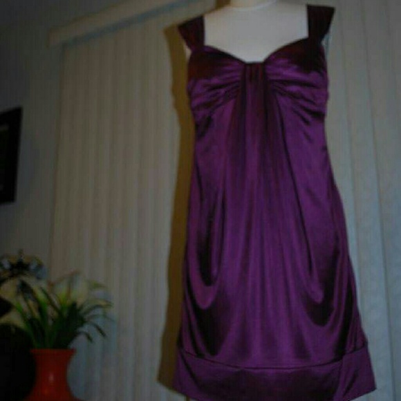 Flashy Purple Dress