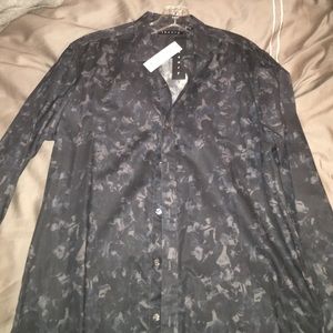 Theory button down shirt