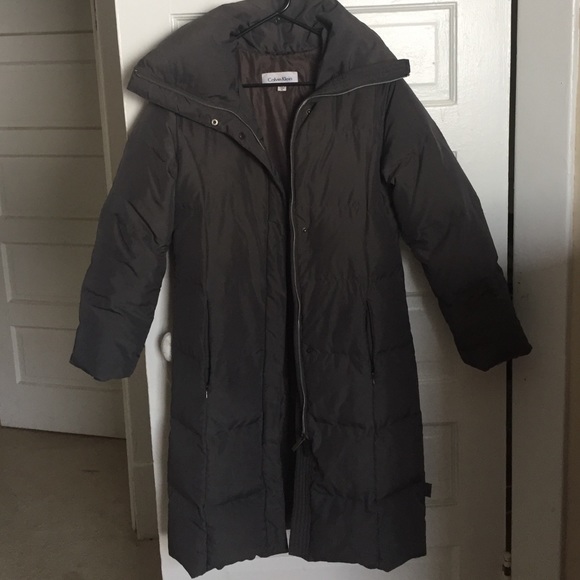 Calvin Klein long down jacket